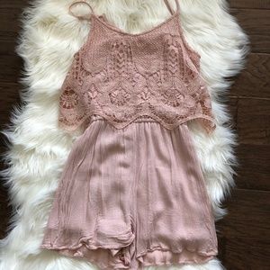 Small Blush Romper